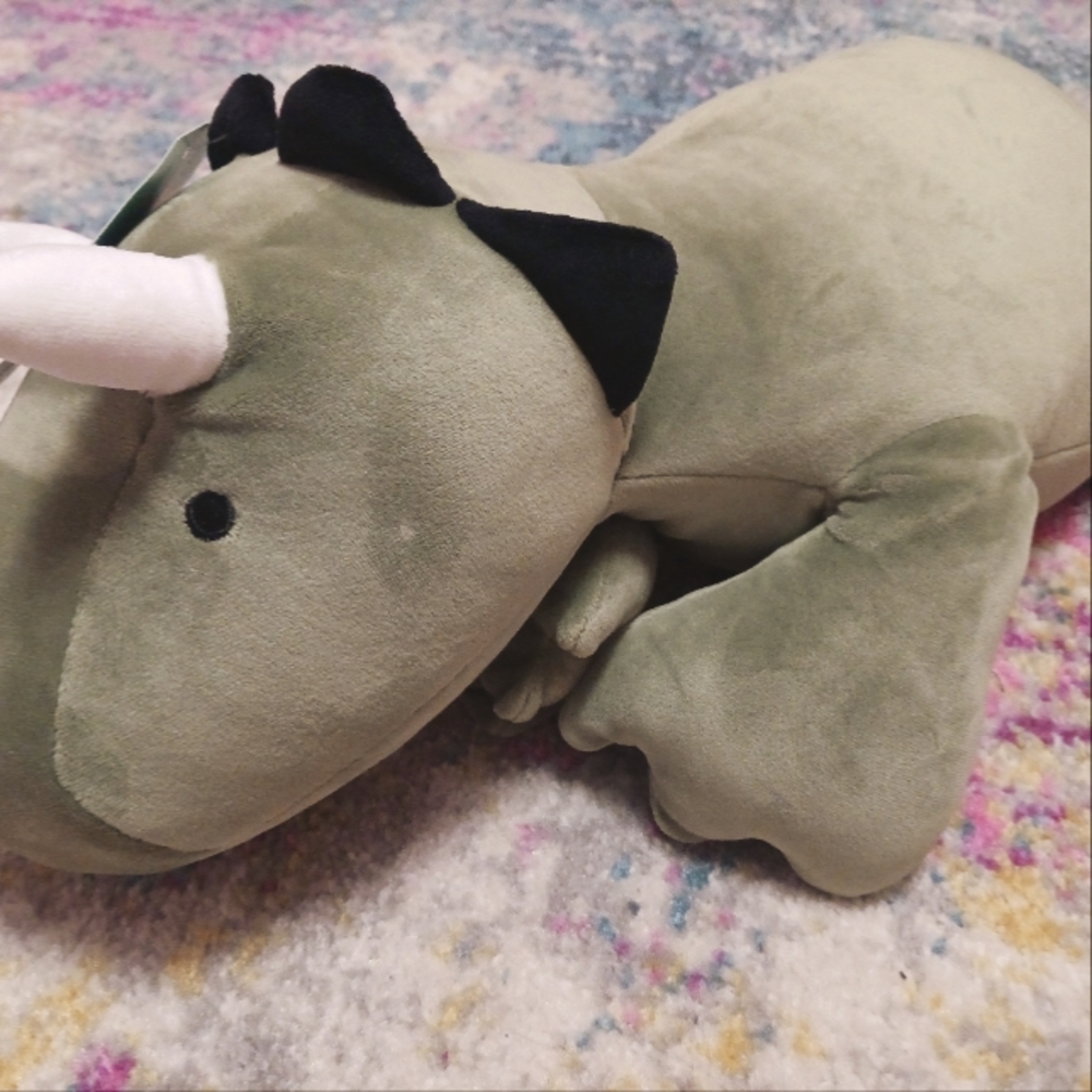 Weighted Green Dino NEW WITH TAGS